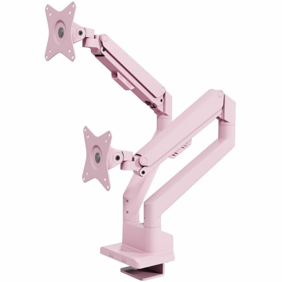 Arozzi Alzare Neo Duo Gas Spring Monitor Arm - Pink 2