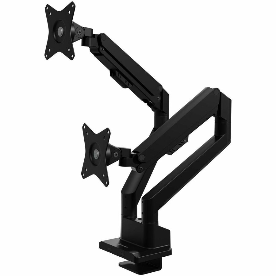 Arozzi Alzare Neo Duo Gas Spring Monitor Arm - Black 2