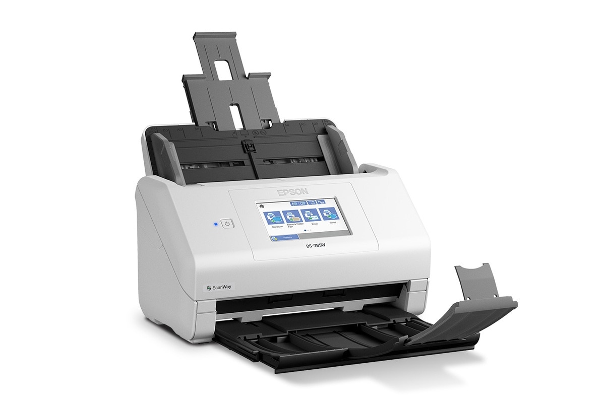 Epson DS-785W High-Speed Wireless Desktop Document Scanner 7