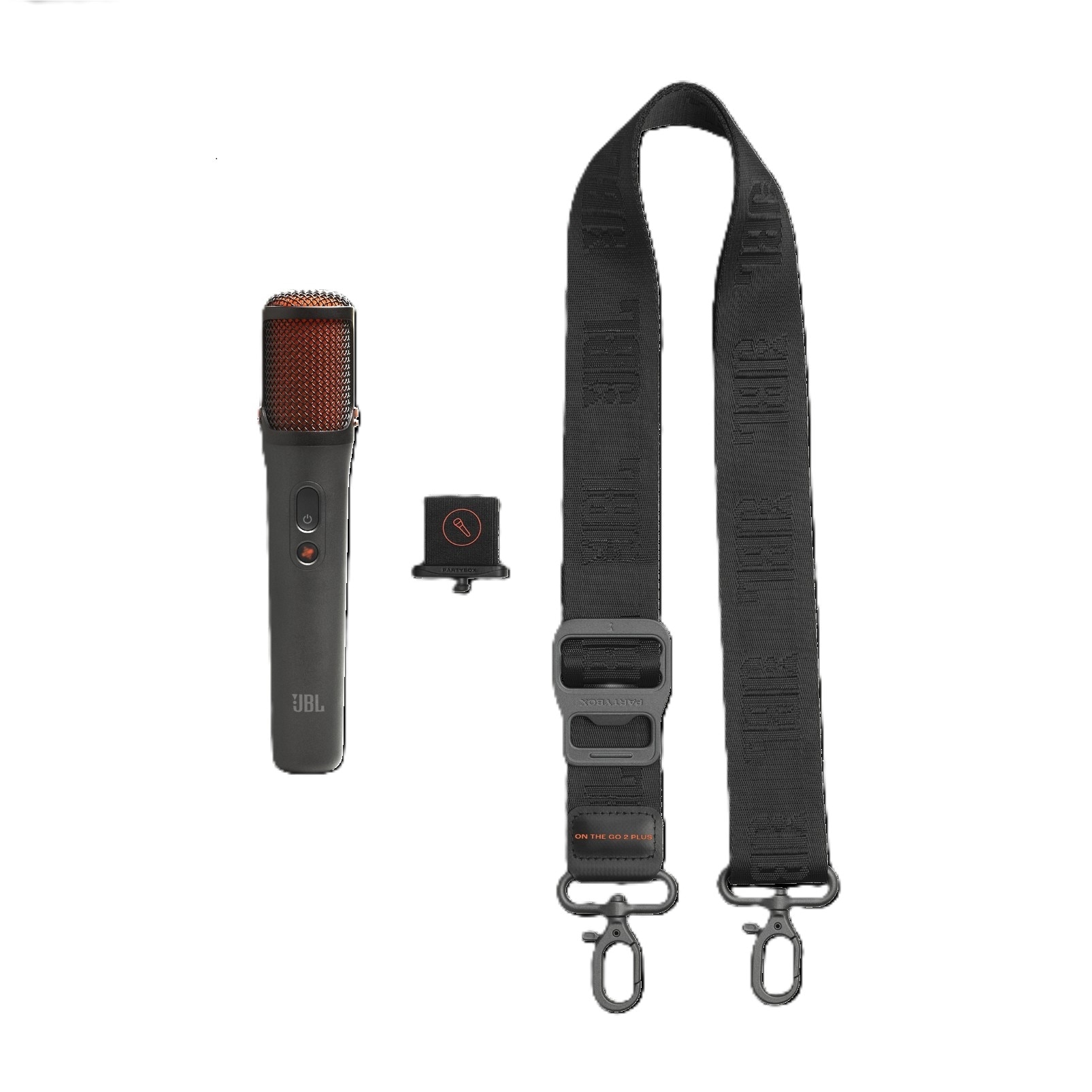 JBL Party Box On The Go 2 w/ AI enhanced microphone - Black 2