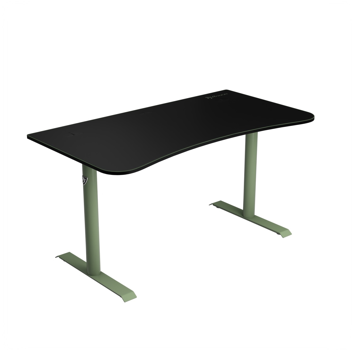 Arozzi Arena Medium Gaming Desk - Forest Green 2