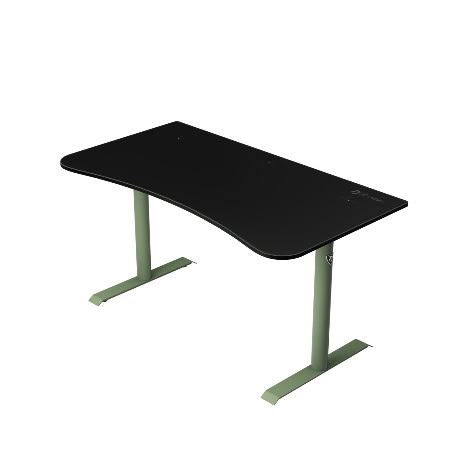 Arozzi Arena Medium Gaming Desk - Forest Green 4
