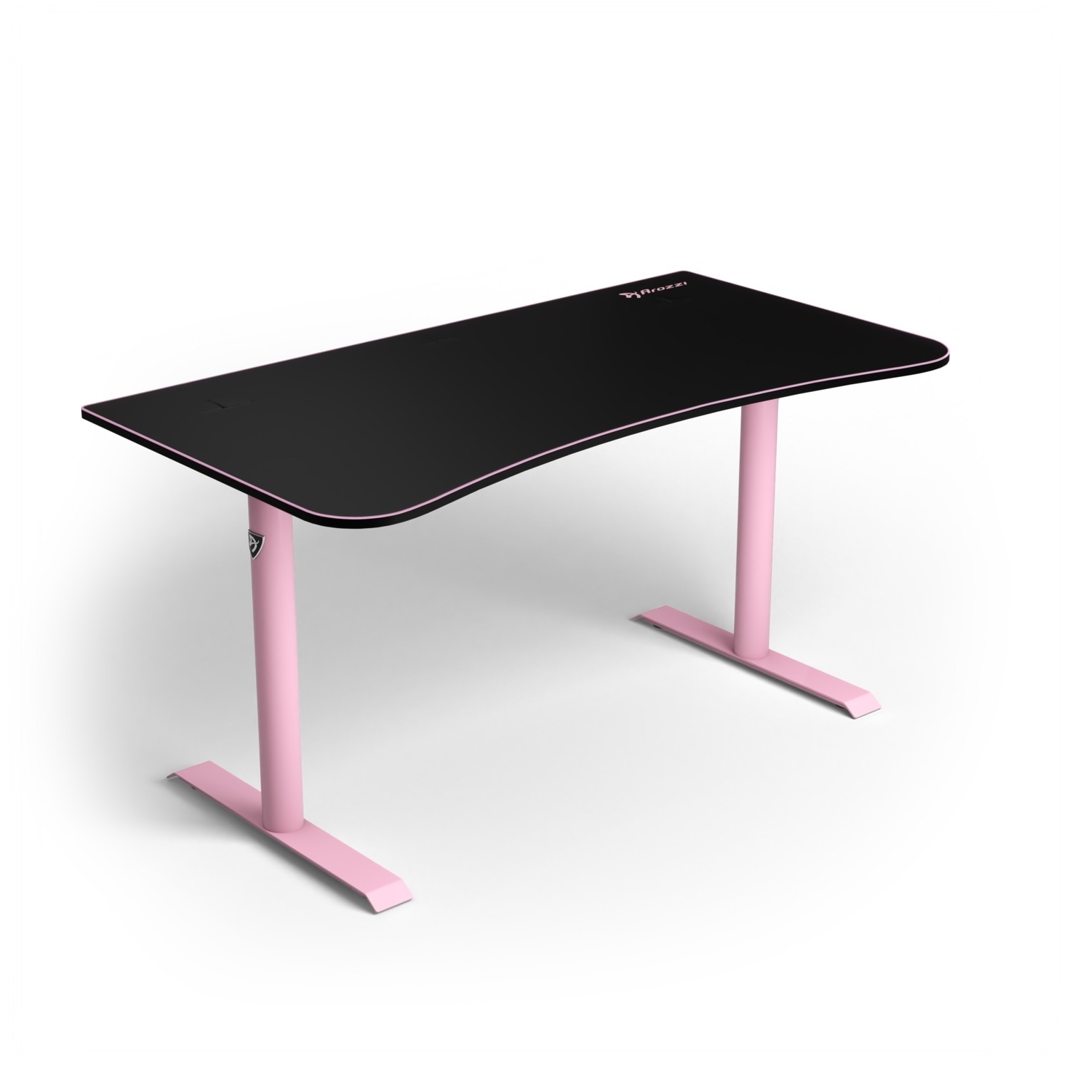 Arozzi Arena Medium Gaming Desk - Pink 2