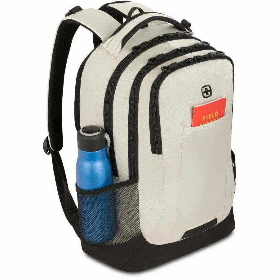 SWISSGEAR Cecil Laptop Backpack-Cream/Black 3
