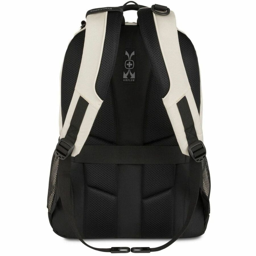 SWISSGEAR Cecil Laptop Backpack-Cream/Black 4