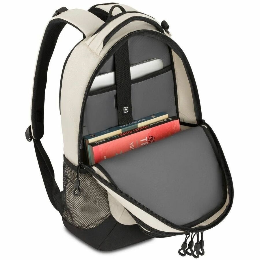 SWISSGEAR Cecil Laptop Backpack-Cream/Black 7