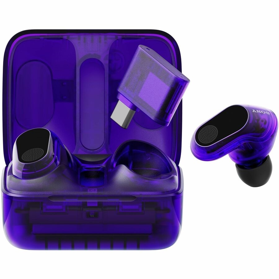 INZONE Buds Truly Wireless Noise Cancelling Gaming Earbuds | Glass Purple 6