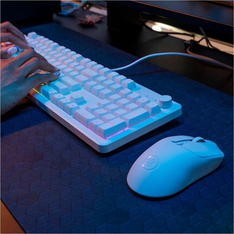 Jlab Nightfall Wireless Gaming Mouse - White 4
