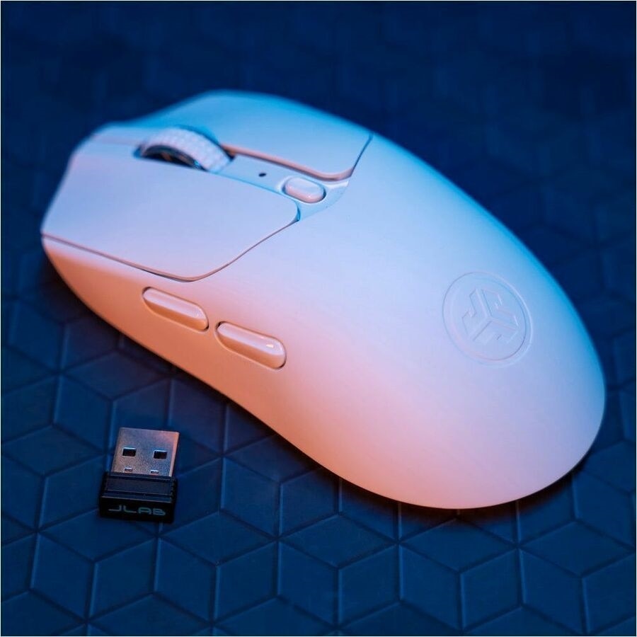 Jlab Nightfall Wireless Gaming Mouse - White 6