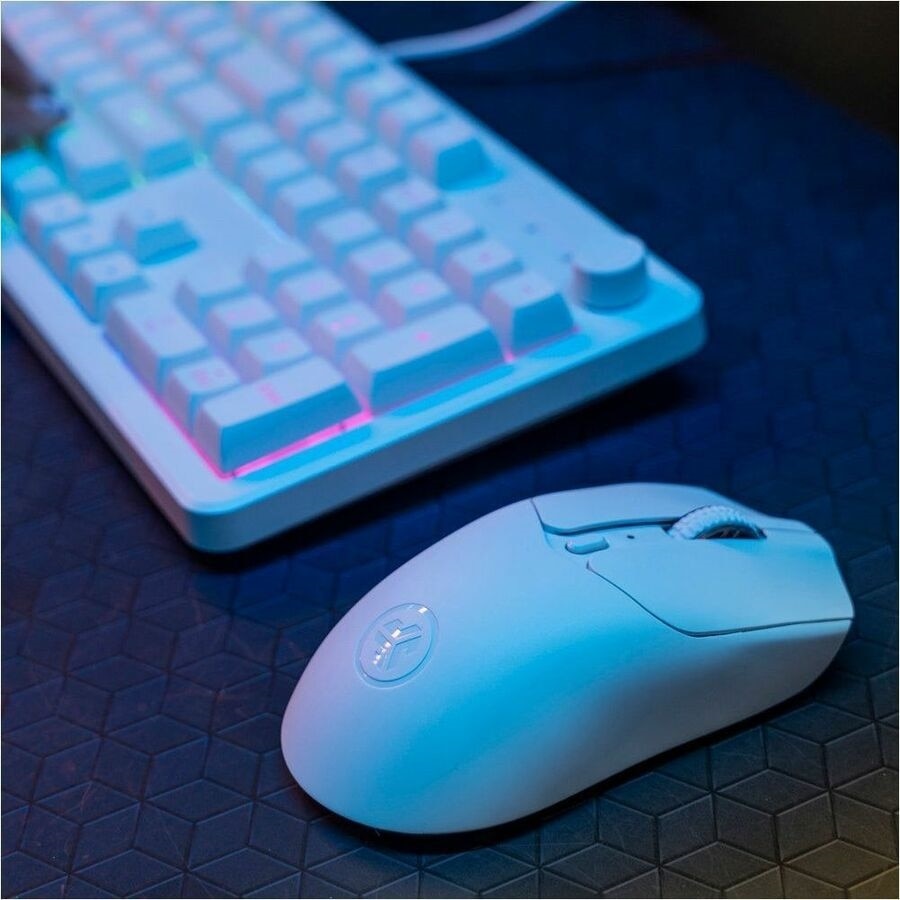 Jlab Nightfall Wireless Gaming Mouse - White 10