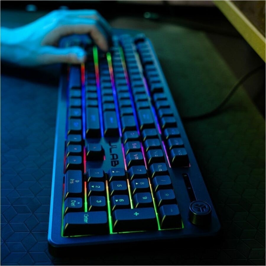Jlab Nightfall Wired Gaming Keyboard - Black 4