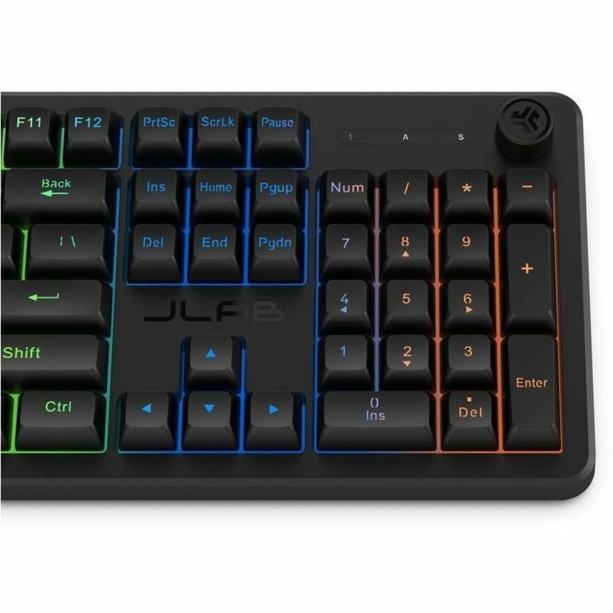 Jlab Nightfall Wired Gaming Keyboard - Black 5