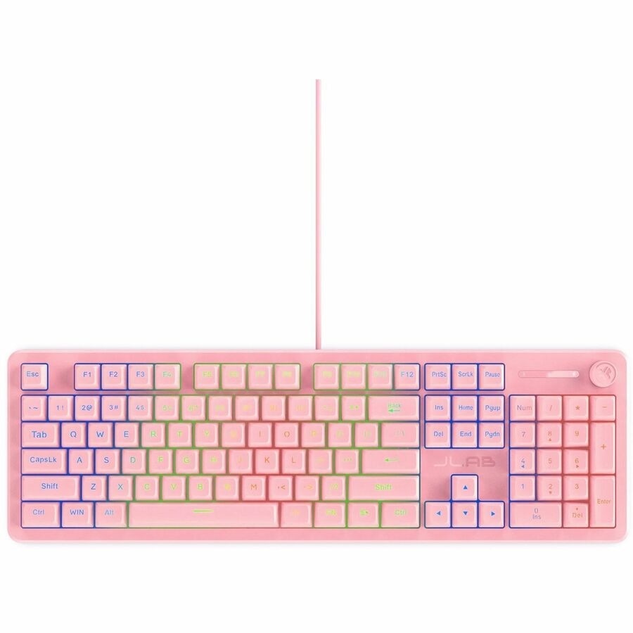 Jlab Nightfall Wired Gaming Keyboard - Pink 2