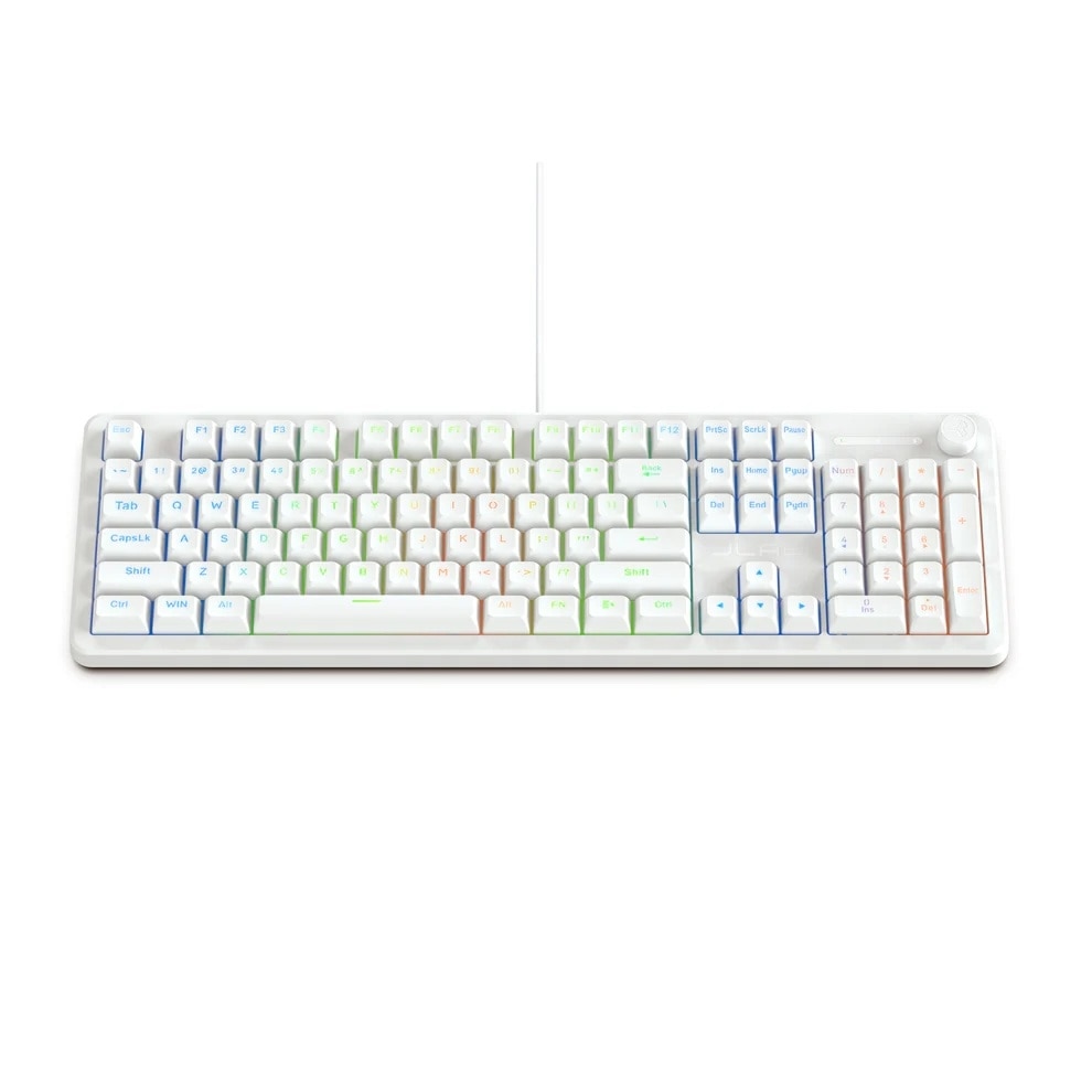 Jlab Nightfall Wired Gaming Keyboard - White 5