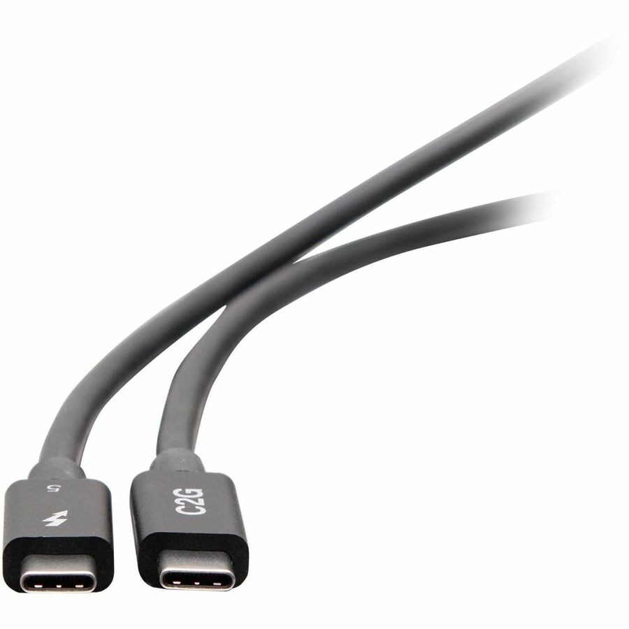 C2G 3.25ft (1m) Thunderbolt™ 5 USB-C® Active Cable (80Gbps) - 8K @60Hz - M/M 4