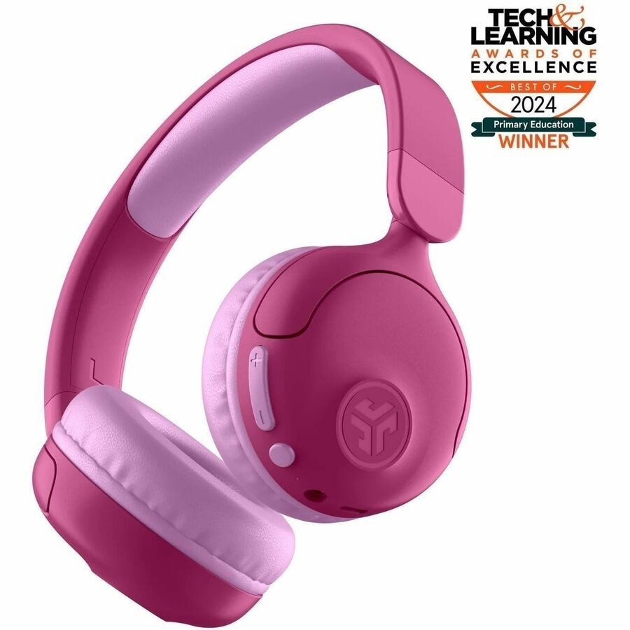 Jlab JBuddies Pop Wireless Headphones - Pink 5