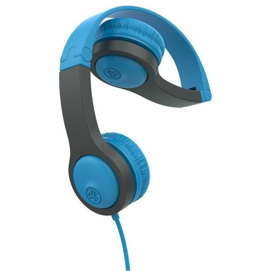 Jlab JBuddies Folding Wired Headphones Gen 2 - Blue/Gray 4