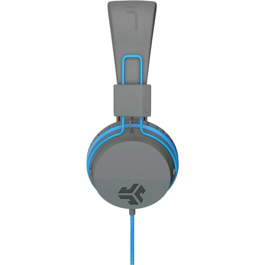 Jlab JBuddies Studio Wired Headphones - Gray/Blue 2