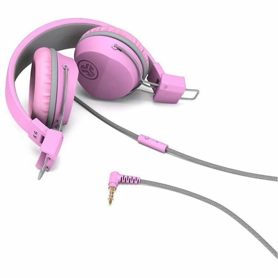 Jlab JBuddies Studio Wired Headphones - Pink 5