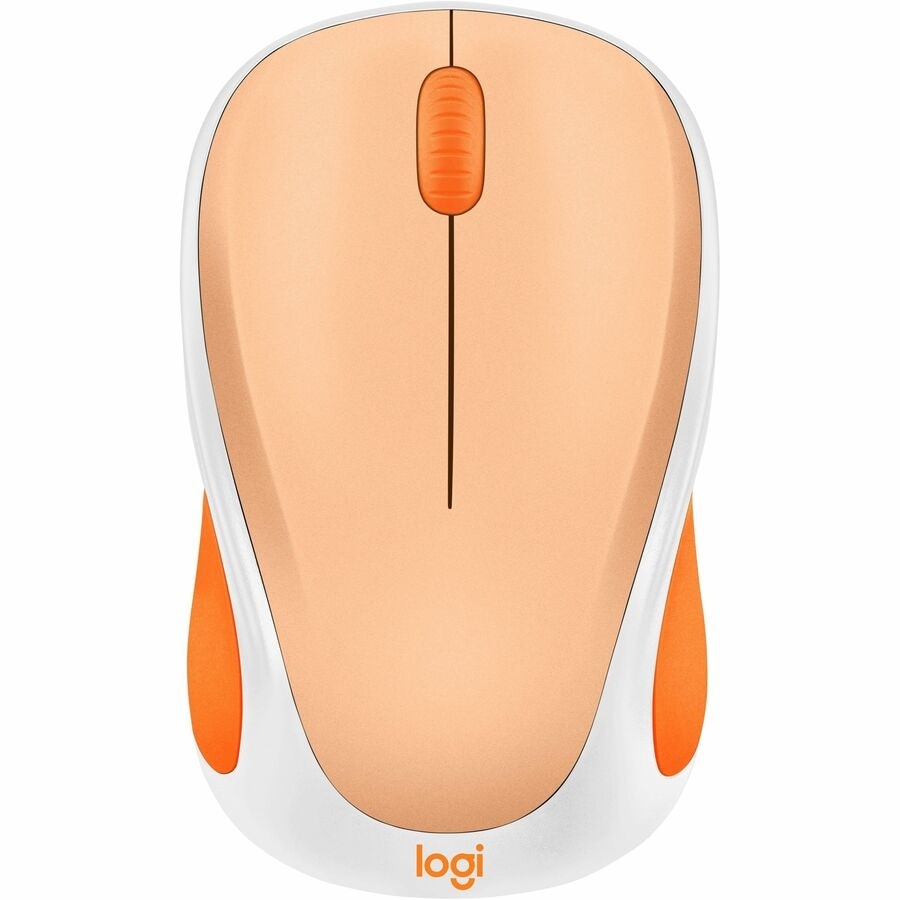 Logitech Design Mouse Wireless Mouse Limited Edition - USB Receiver, 12 months AA Battery Life, Portable & Lightweight, Light Orange 3
