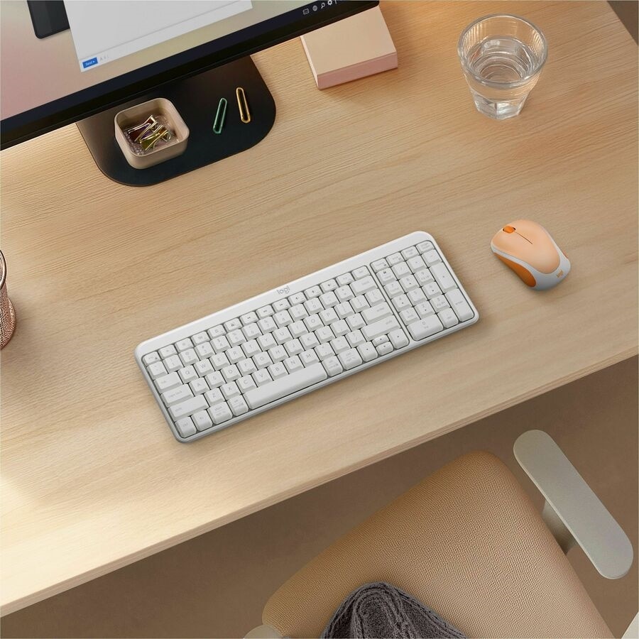 Logitech Design Mouse Wireless Mouse Limited Edition - USB Receiver, 12 months AA Battery Life, Portable & Lightweight, Light Orange 6