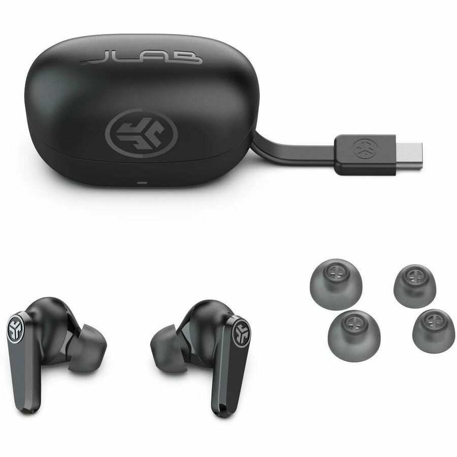 JLab Go Pods ANC True Wireless Earbuds - Black 5