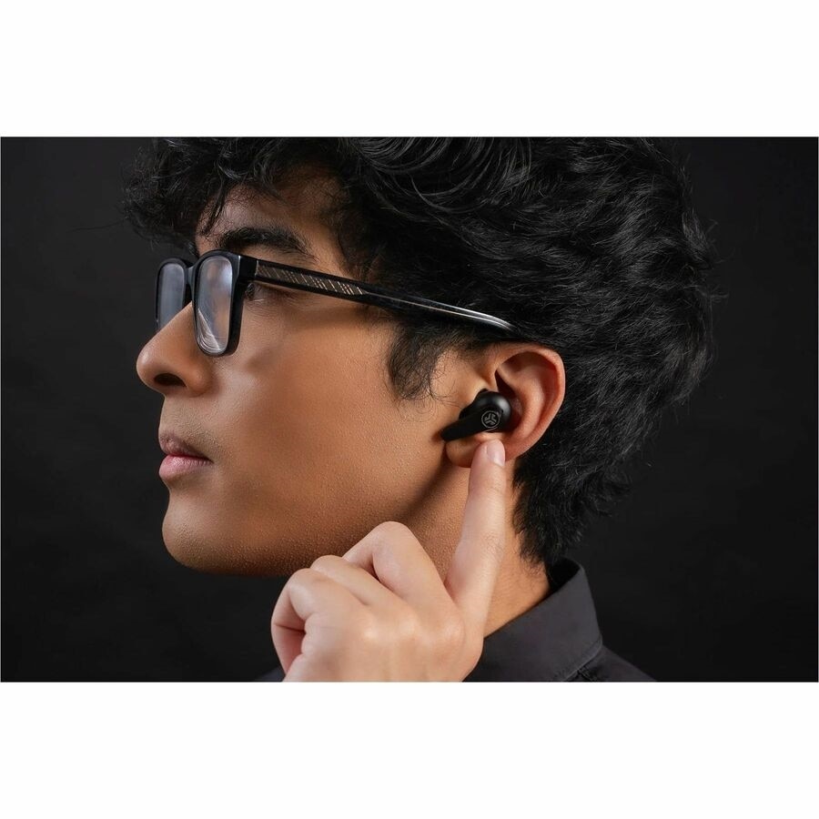 JLab Go Pods ANC True Wireless Earbuds - Black 8