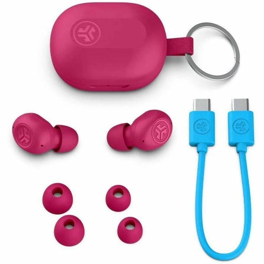 JLab JBuds Mini True Wireless Earbuds - Pink 8