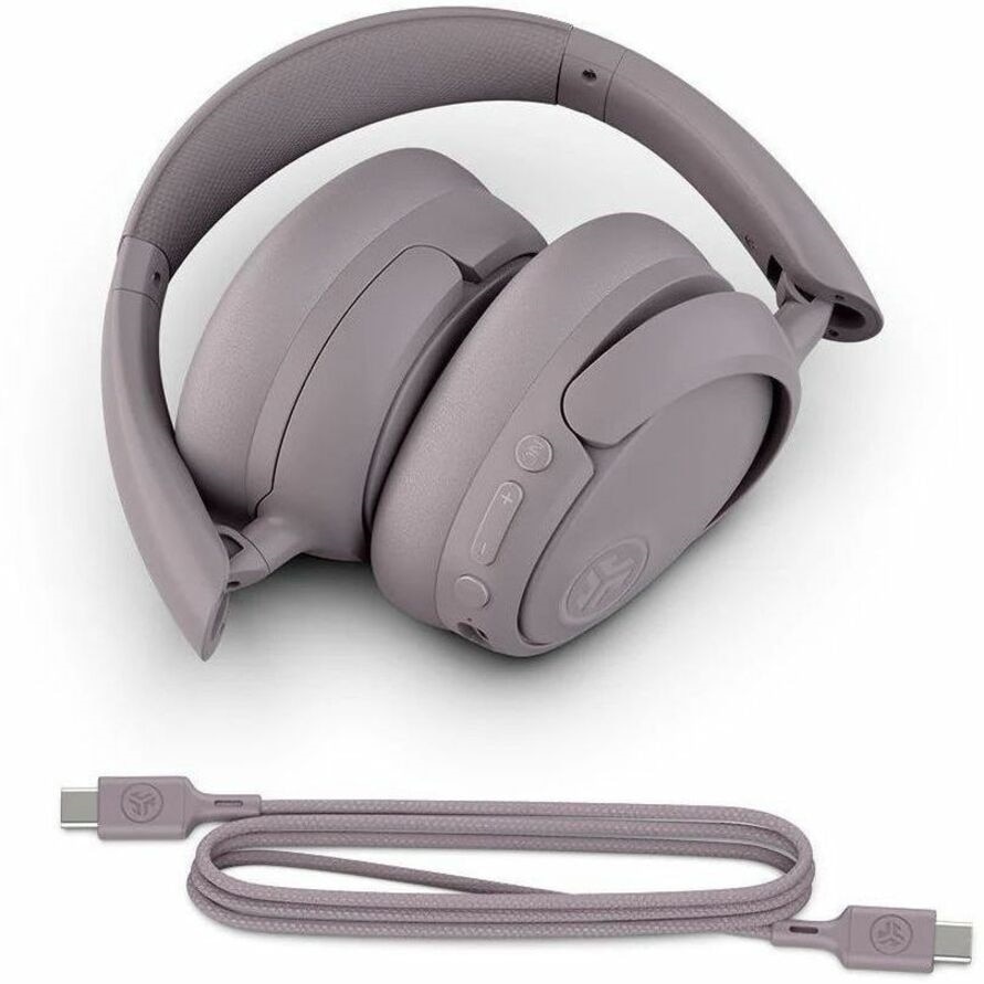 JLab Lux ANC Over-Ear Headphones - Mauve 6