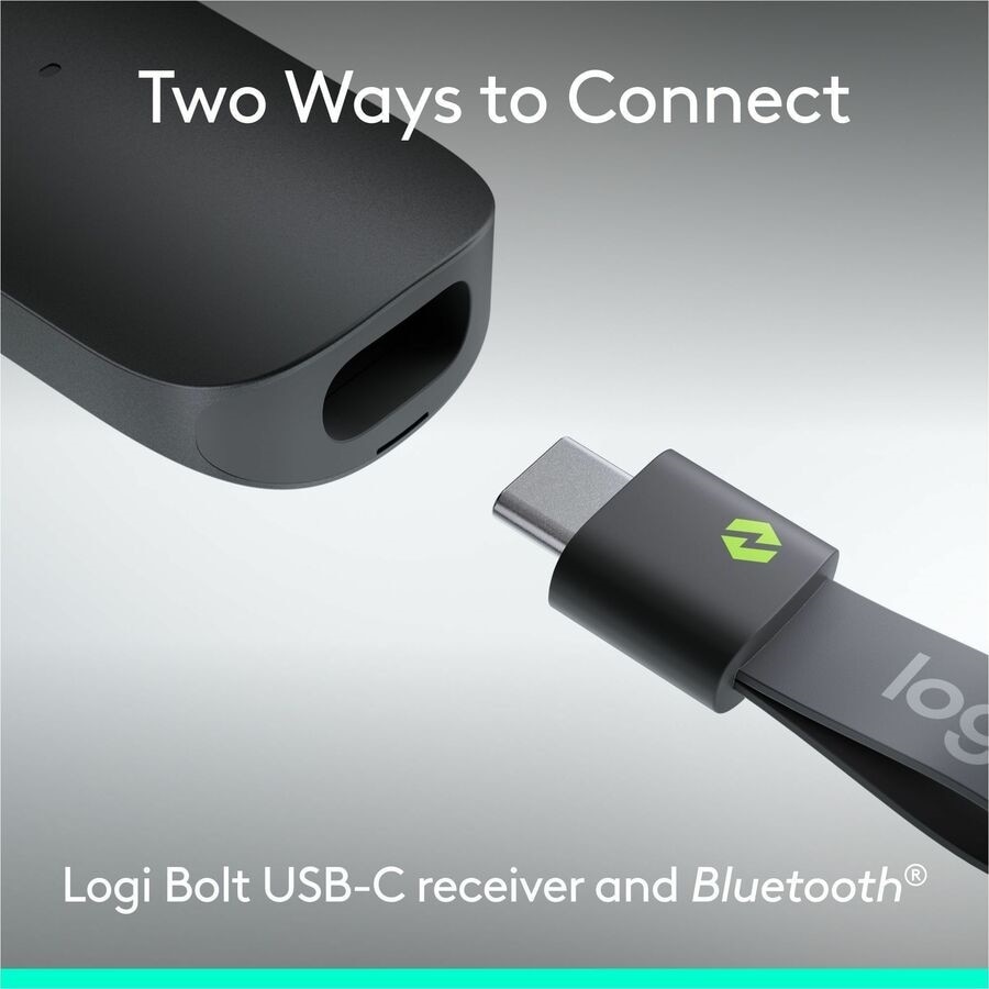 Logitech Spotlight 2 Presentation Remote - Graphite 9