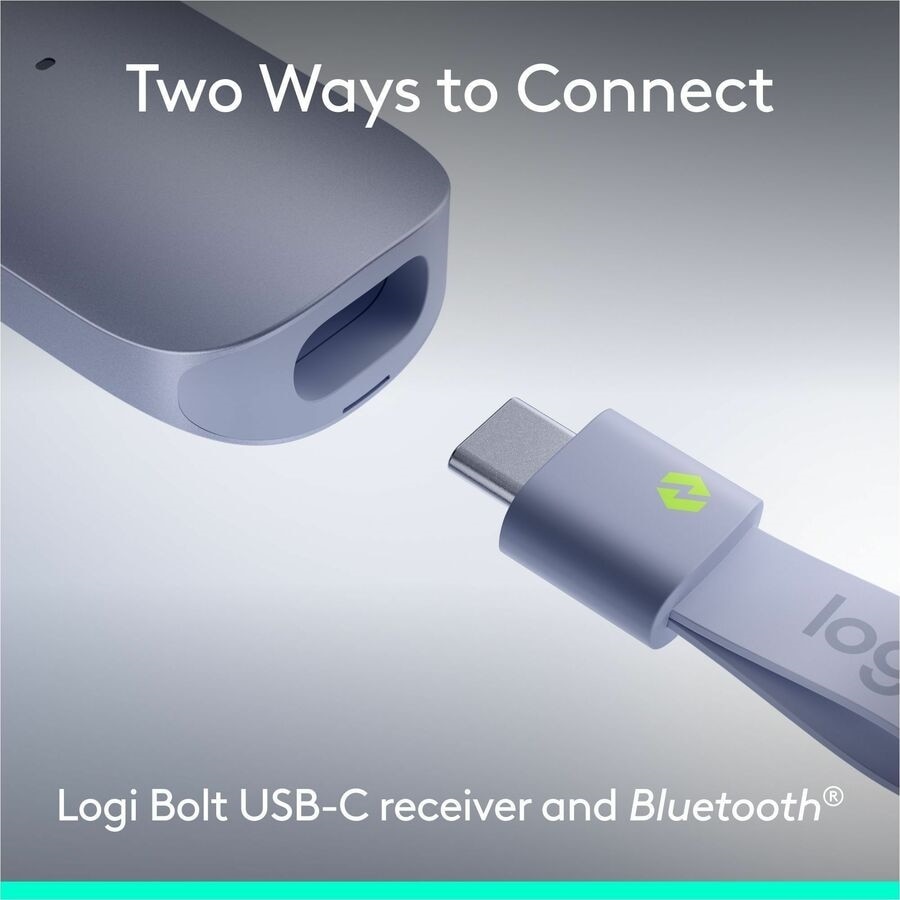 Logitech Spotlight 2 Presentation Remote - Light Lilac 9