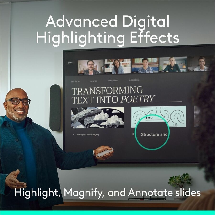 Logitech Spotlight 2 Presentation Remote - Sand 4