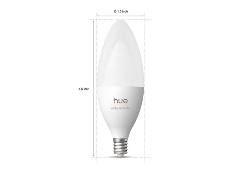 Philips Hue Color E12 Candle 2-pack 3