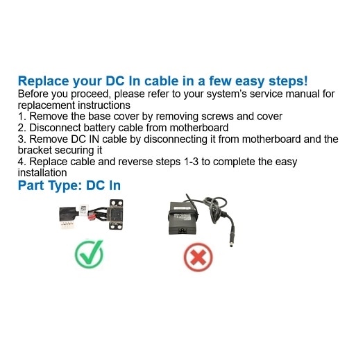 Dell DC Input Cable 2