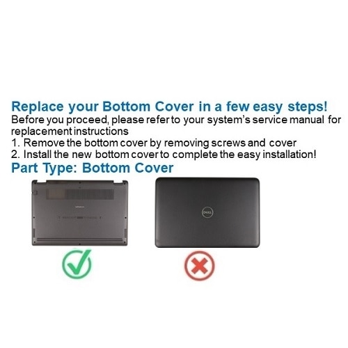 Dell Bottom Base Cover without SIM 2