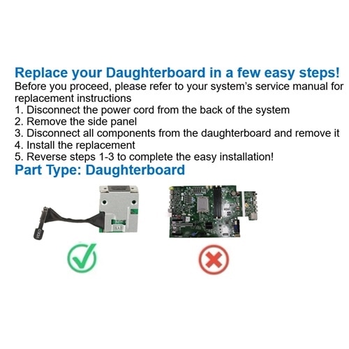带 FFC 线缆的戴尔子板 2