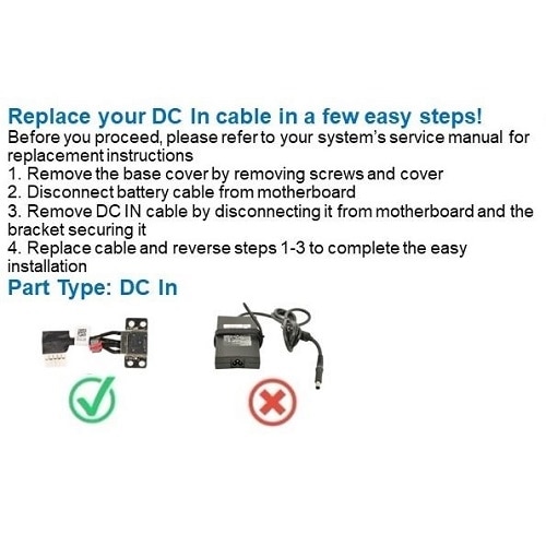 Dell DC Input Cable 2