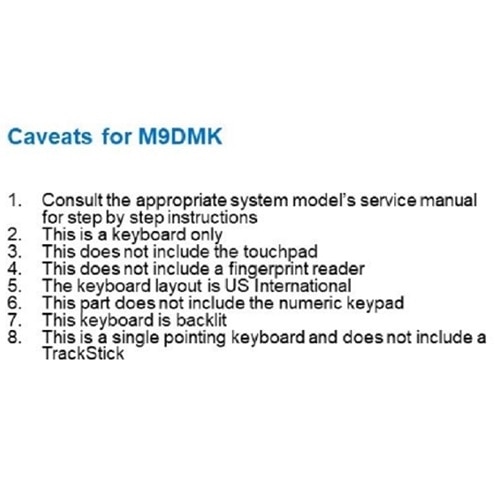 Dell 英文 (國際) 背光鍵盤含 80 鍵 3