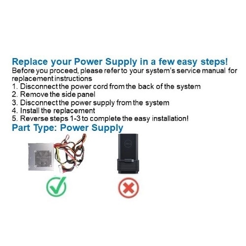 Dell - 200W Power Supply 3