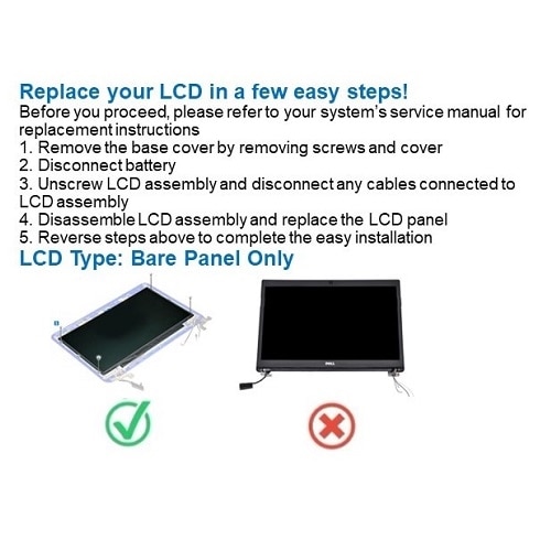 Dell 15.6" FHD Non-Touch Anti-Glare LCD with Bezel 3