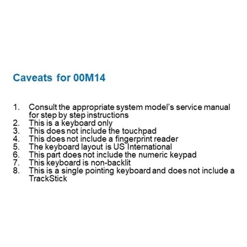 Dell English-International Non-Backlit Keyboard with 82-keys 3