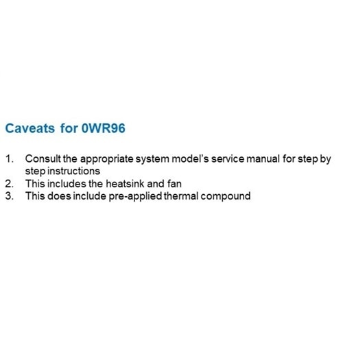 Dell Heatsink Assembly with Fan 3