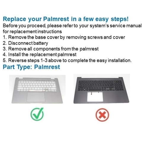 Zestaw podpórki na nadgarstek firmy Dell z kartą towarzyszącą, touchpadem i obudową kart Smart Card 2