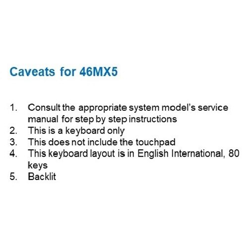 Dell English-International Backlit Keyboard with 80-keys 3