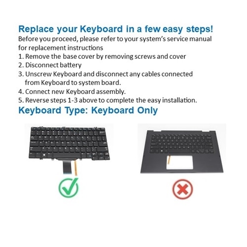 Dell English Uk Backlit Keyboard With 80 Keys Dell Uk 6737