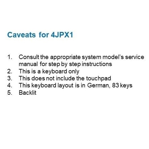Dell Tastatur mit Hintergrundbeleuchtung für Deutsche mit 83 Tasten 3