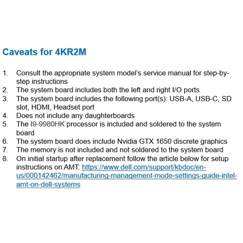 Dell-motherboardmodul 3