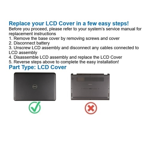 Dell LCD Cover with WLAN | Dell UK