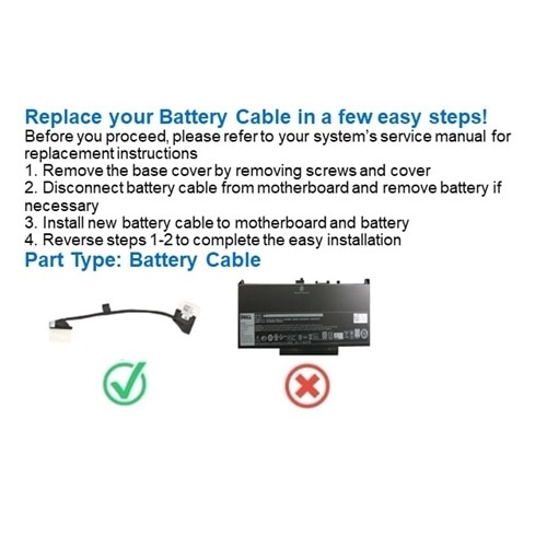 Cavo batteria Dell 2