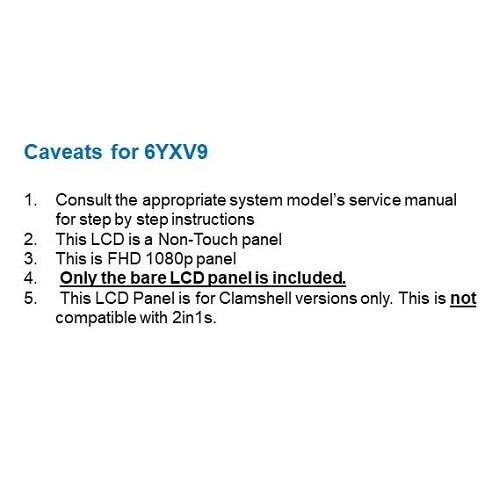 LCD FHD non touch-screen Dell da 15.6" antiabbagliamento con staffa 4